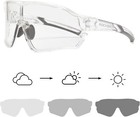 ROCKBROS Photochromic Cycling Sunglasses UV400 Sports Running Eyewear Ultralight