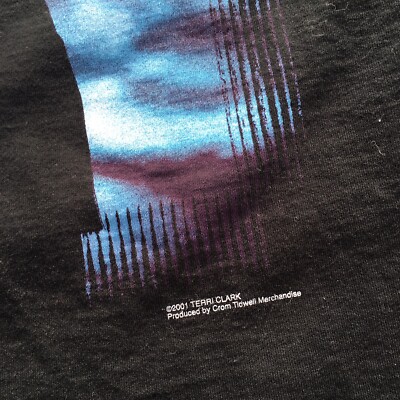 Vintage Terri Clark 2001 Official Fearless Tour T-shirt
