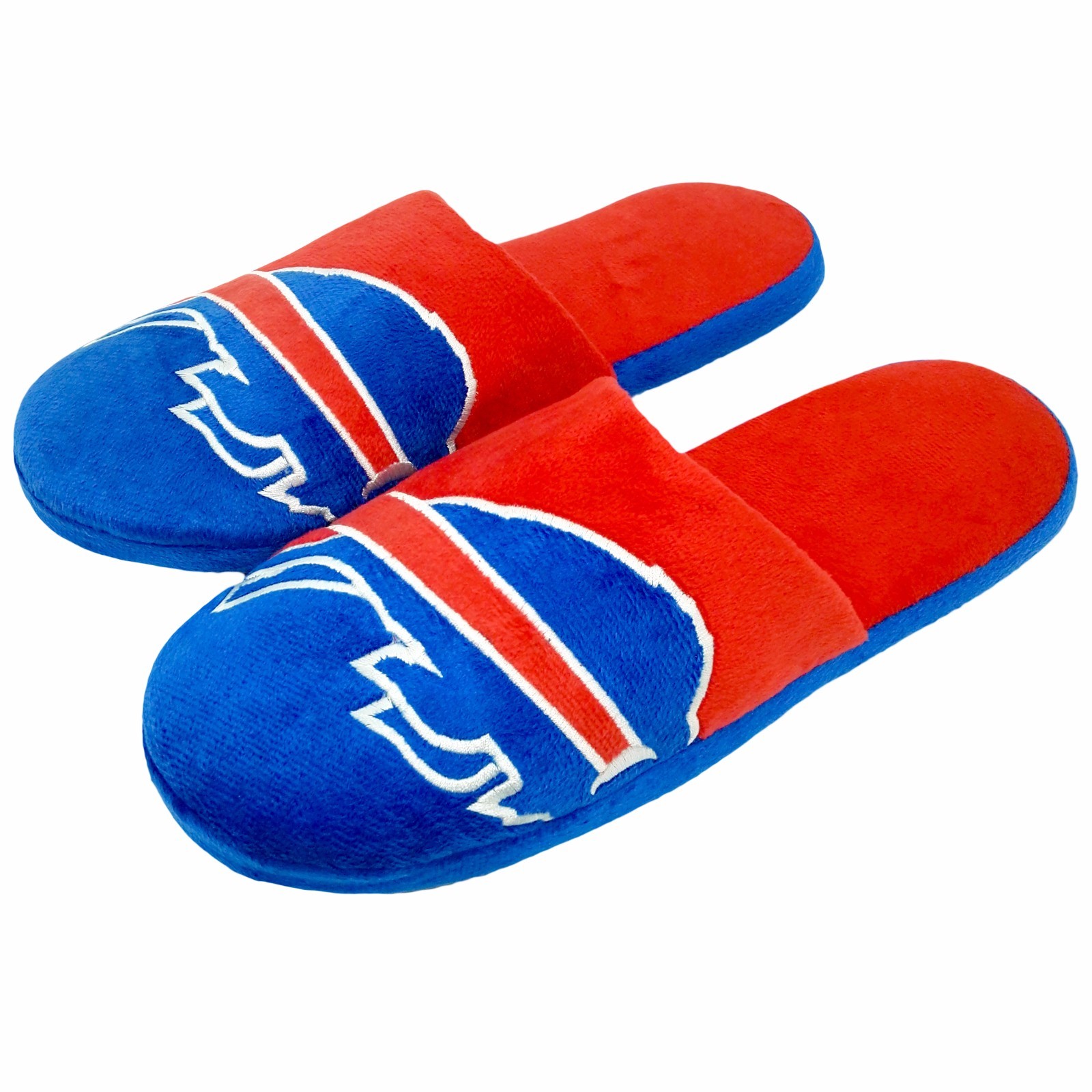 Football Colorblock Slide Slippers House Shoes Slip On New - Pick team & size-image