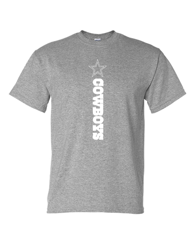 Dallas Cowboys Vertical Design - All Colors + Sizes S-5XL & Youth Kids - Picture 9 of 12