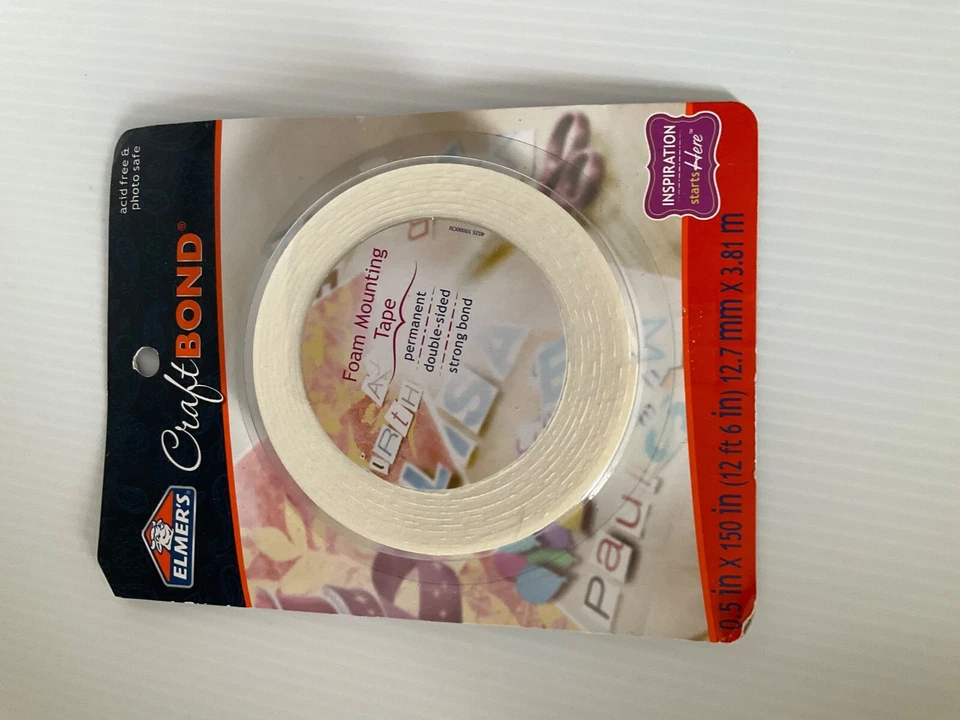 Lote de puntos adhesivos de doble cara 3d de espuma para manualidades EK Success Elmers Tombow Foto 2 de 2