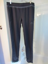 NWOT women's active wear pants Adidas Climacool Size L black color