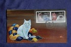 Cats 22c Stamps Fdc Olde-Well Hp Sc#2372-73 Siamese, Abyssinian, Himalayan