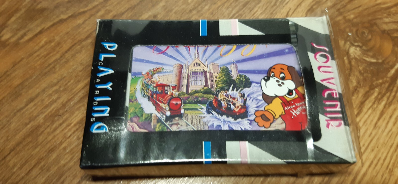 Alton Towers Henry Hound playing cards eBay