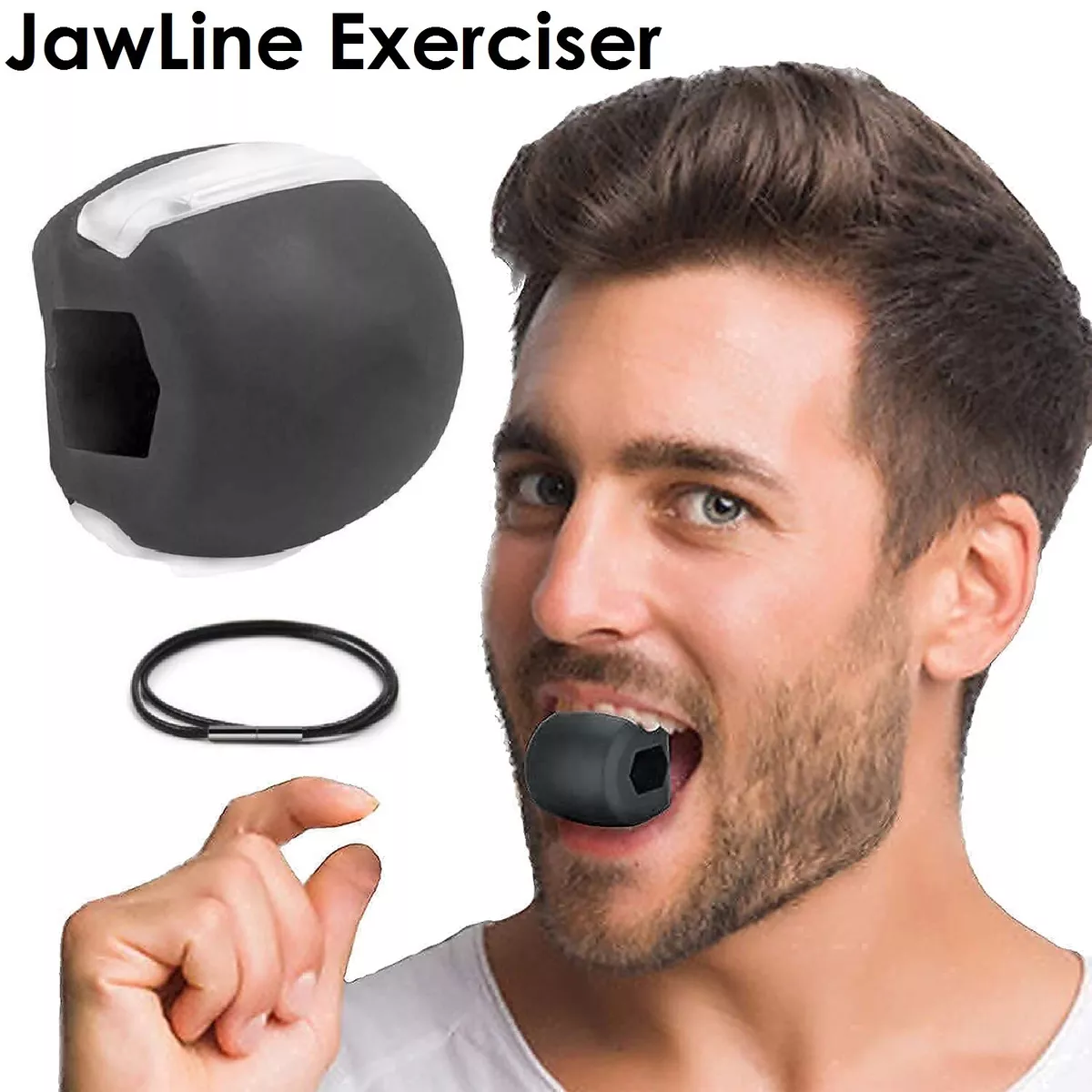 Equipment outlet for jawline