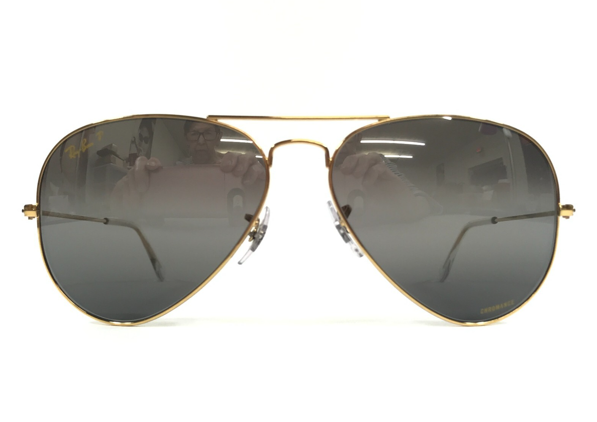 Ray-Ban Sunglasses RB3025 AVIATOR LARGE METAL 9196/G3 Gold with