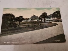 Postcard. Glascow. Botanical Gardens. Scotland. United Kingdom. Vintage. c1910's