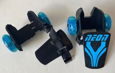 Neon Street Rollers Clip On Heel Skates 1 set blue unisex 6yearplus 60kg max wei