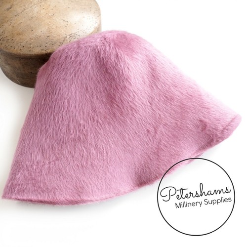 Melusine Vintage Fur Felt Cone Hood Hat 