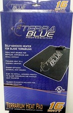 TERRA BLUE UNDER-TANK TERRARIUM HEAT PAD 16 WATT 8 X 12 inch
