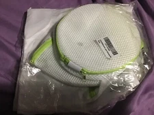 Pagetoc Mesh Laundry Bag Set of 6, White Delicate Durable Polyester Wash Bags wi