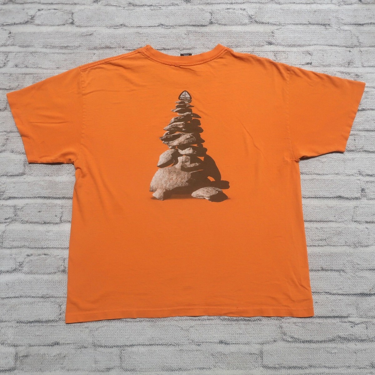 Vintage Nike ACG Shirt Size XL Tee Rock Formation | eBay