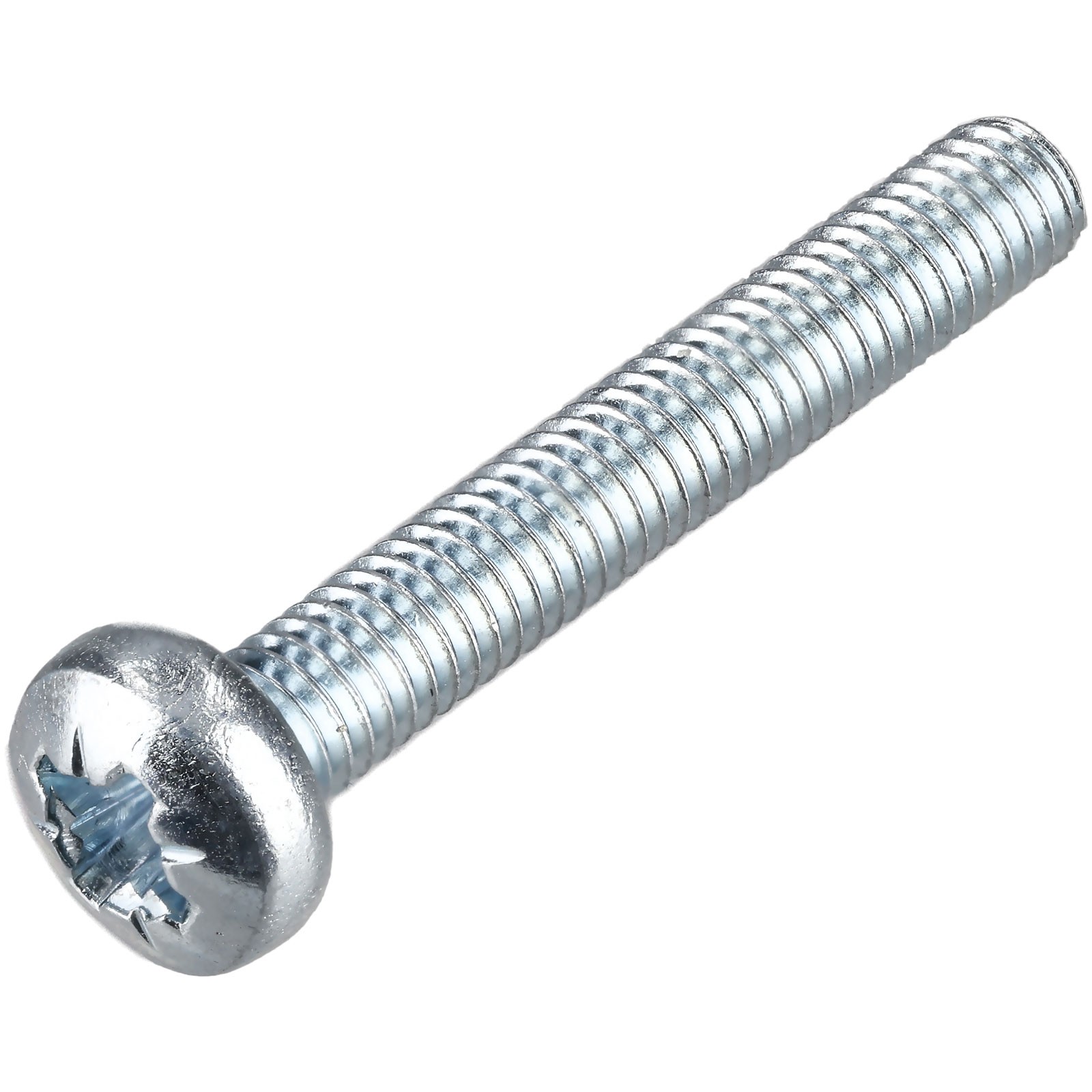R-TECH Pozi Pan Head Machine Screws BZP M3 20mm - Pack Of 100