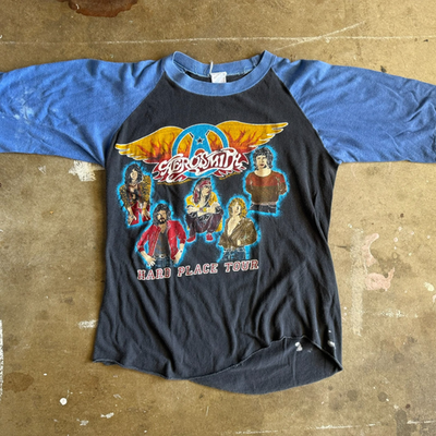 80Sデッドエアロスミス Rock in a Hard Place Tシャツ 1982 VINTAGE 80s AEROSMITH 