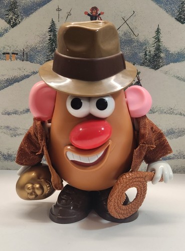Mr. Potato Head Indiana Jones Figure (02754) - great cond. no box. Plays theme!