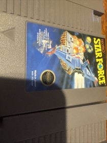 Nintendo Entertainment System Star Force Top Gun Juego Lote Probado Funcionando NES