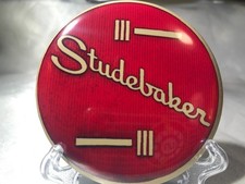 Retro Studebaker Promo Pin-Badge 3" Cruiser, Daytona, Commander, Lark, Avanti