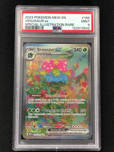 Pokemon 2023 Venusaur EX 198/165 PSA 9