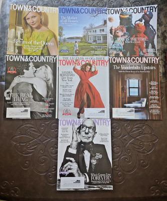 Town & Country Magazine Lot 7 Issues | Sep-Nov 2025, Feb-May 2026 New Unread