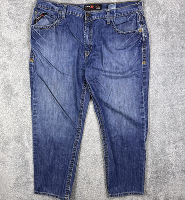 Ariat M3 FR Jeans Mens 42x30 Flame Resistant Loose Stackable Straight Cat2 2112