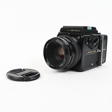 Bronica SQ-B 6x6 Camera SQB Kit w/80mm Lens, WL Finder, 120 Back, Crank 456