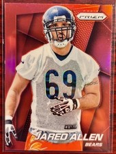 2014 Panini Prizm #113 Jared Allen Red Prizm Chicago Bears
