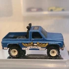 Hot Wheels Eagle Blue Pickup Truck Real Riders Car 1:64 1982 Vintage Collectible