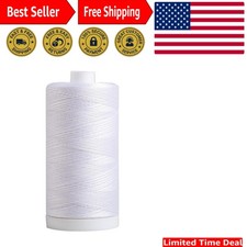 Eco-Friendly 100 Cotton Thread in 1200-Yard Spool - Perfect for Crafting