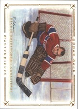 2008-09 UD Masterpieces #30 George Hainsworth  HKY