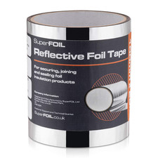 Superfoil Foil Tape - Thermal Reflective Peel and Stick Foil Tape for Sealing Se