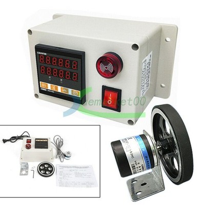 100ppr Meter Counter Rotary Encoder Wheel Roll Digital Electronic Length Measure