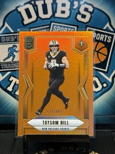 2025 Panini Donruss Elite - Taysom Hill #50 Status Metallic Orange /849
