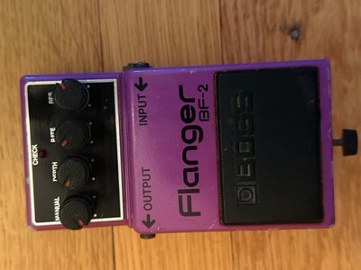 Boss Flanger Made in Japan Vintage Effects Pedal
