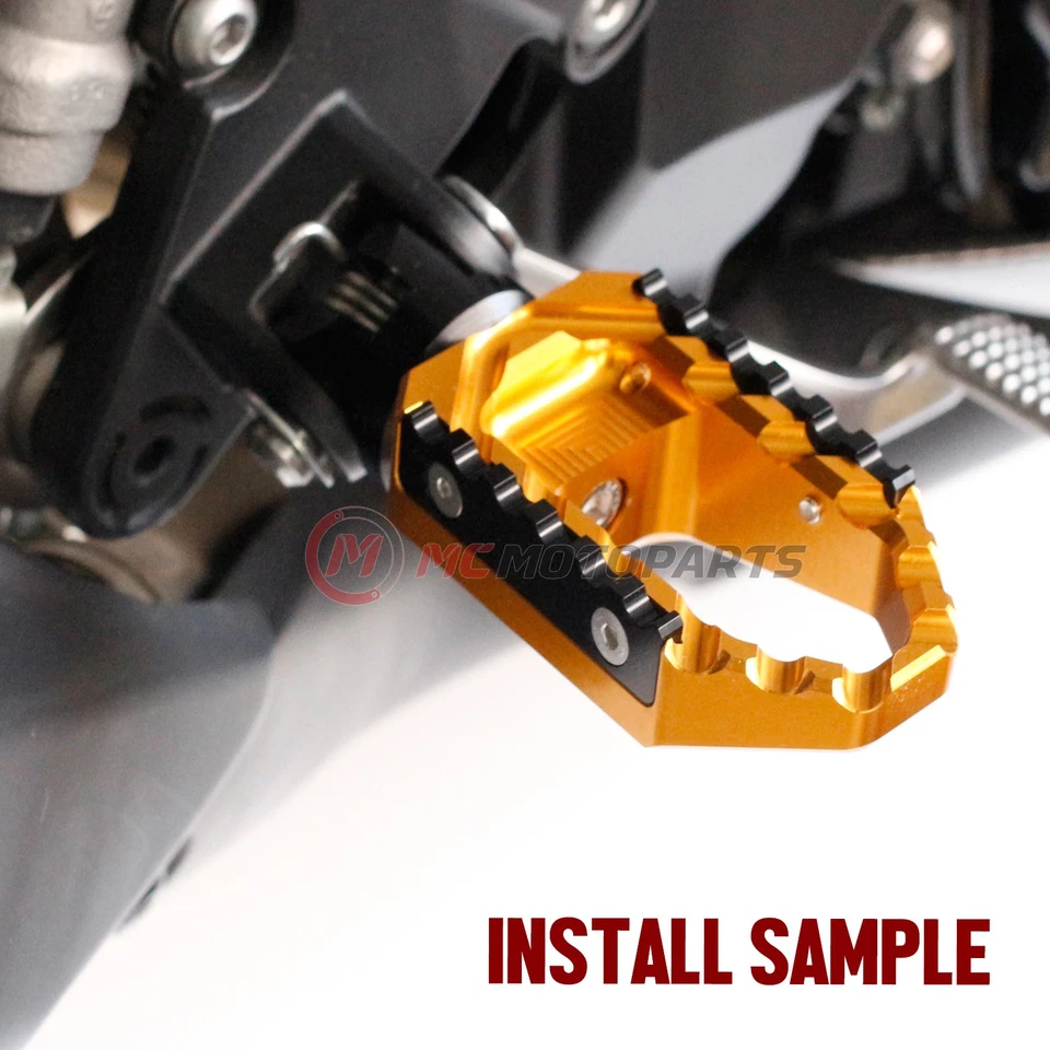 For Ducati Scrambler 1100 2018-2019 Replacement Rider Wide Foot Pegs Foto 4 de 4
