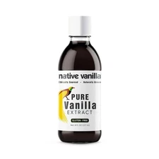 8 oz Pure Vanilla Extract - 100% Real Vanilla Extract - For Cooking, Drinks &...