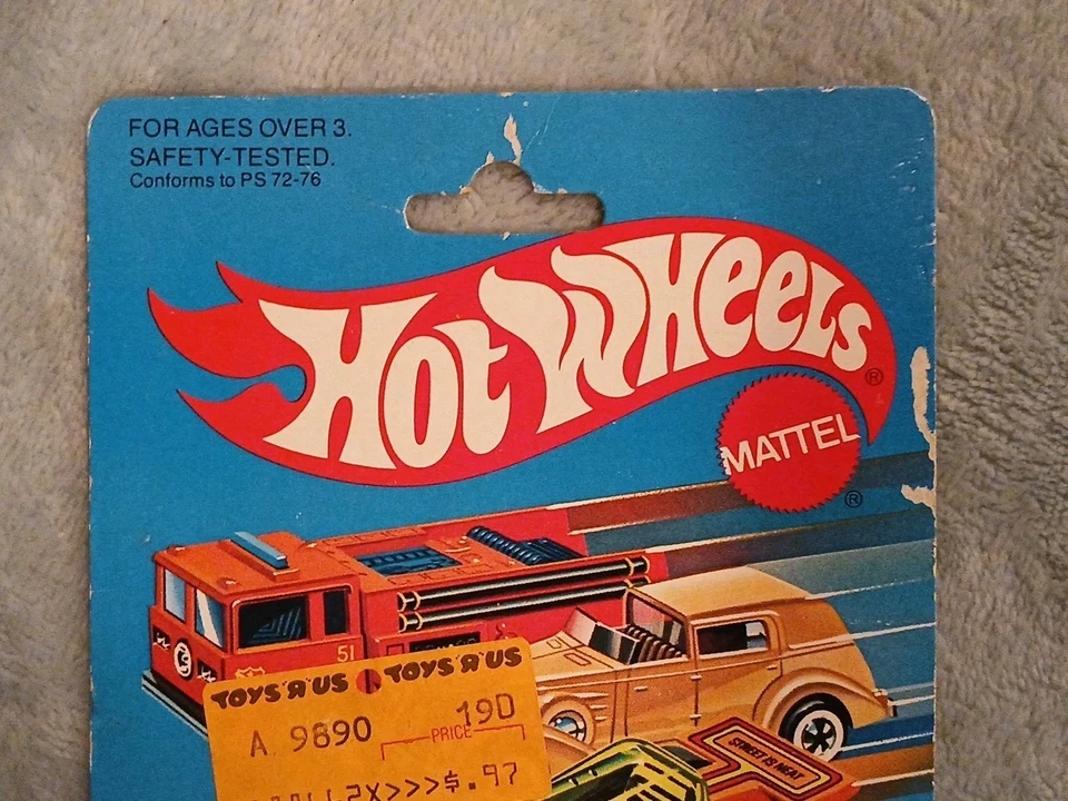 Vintage 1982 MATTEL Hot Wheels ~ Classic Packard No. 3920 ~ 1:64 Scale ~ NOC - Image 4 of 4