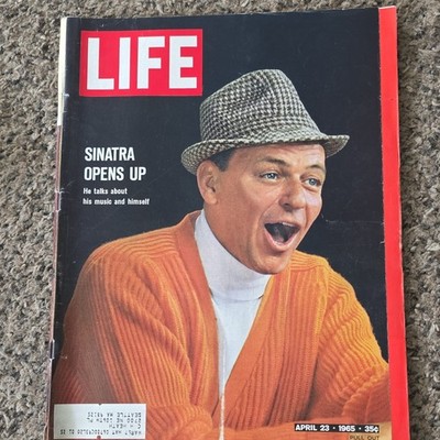 Life Magazine Illustrated April 23, 1965 Sinatra Music Celebrity Issue
