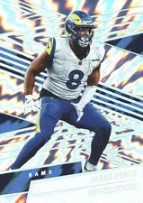 2025 Panini Revolution Lightning /60 Jared Verse #125 Los Angeles Rams