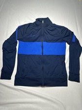 Nike Dri-Fit Blue Colorblock Slim Men  s M Full Zip
