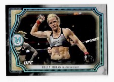 2018 Topps Museum Collection UFC Sapphire Parallel Holly Holm
