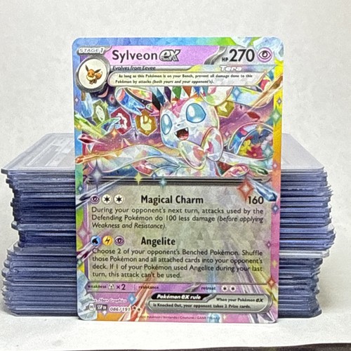 Sylveon ex 86/191 Surging Sparks Double Rare NM
