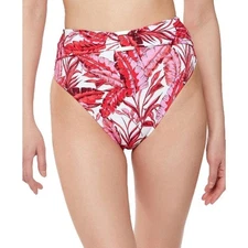 Jessica Simpson Womens Paradiso Palm Twisted Tab Bottoms Fuchsia...