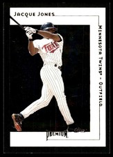 Jacque Jones 2001 Fleer Premium #144 Twins MLB READ FREE SHIPPING AutographDen
