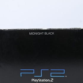 ony PlayStation 2 SCPH-50000NB Midnight Black Console w/ Controller Boxed
