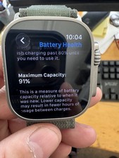 Apple Watch Ultra 49mm Titanium GPS Cellular Green Alpine Loop M 91 Batt