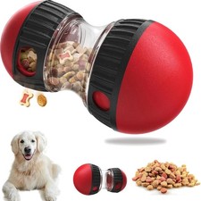 DE Interaktives Hundespielzeug - Intelligenzspielzeug für Hunde Katze Futterball