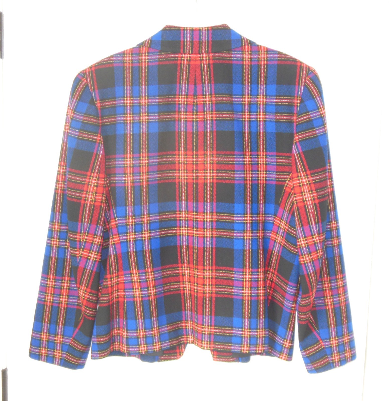 Pendleton Virgin Wool Blazer Jacket size 12 Tarta… - image 8