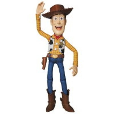 (Stock) MEDICOM TOY ULTIMATE WOODY TOY STORY 385mm Action Figure NEW From JAPAN