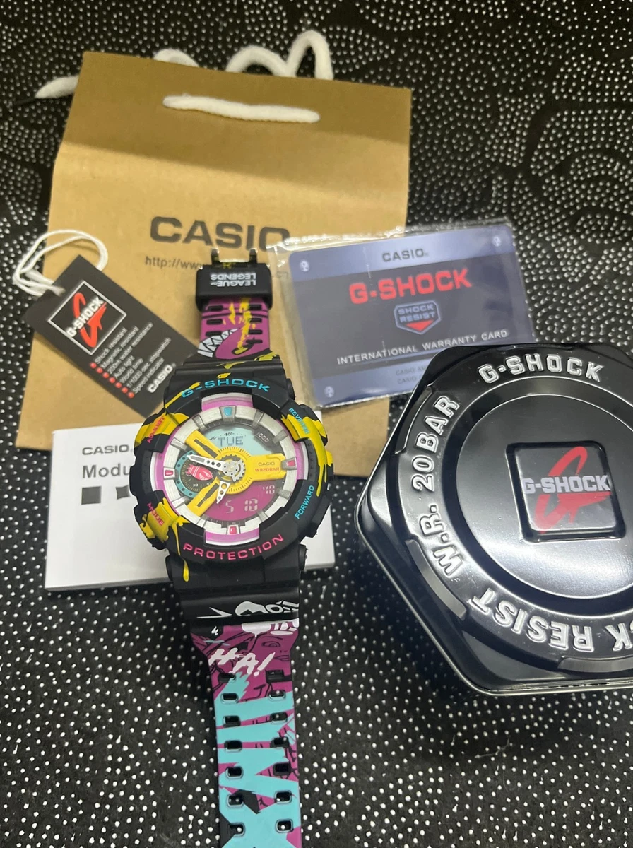 Casio G-Shock x League of Legends GA-110LL-1A Jinx Limited Edition
