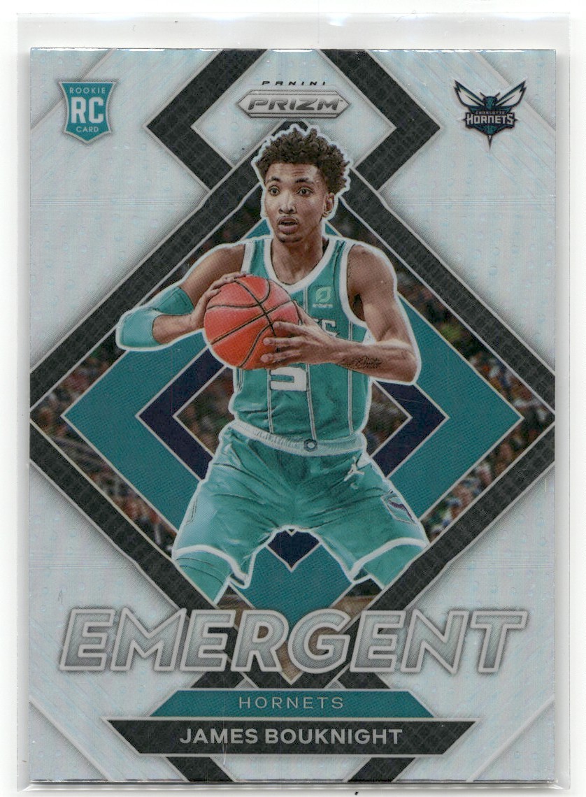 2021-22 Panini Prizm Emergent James Bouknight #8 Rookie RC Cards Charlotte